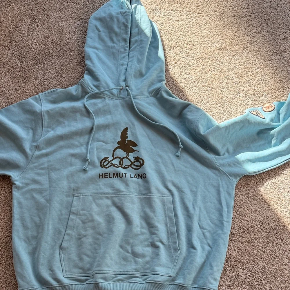 HELMUT LANG SOCIETAS HOODIE- TOPAZ - Picture 11 of 16